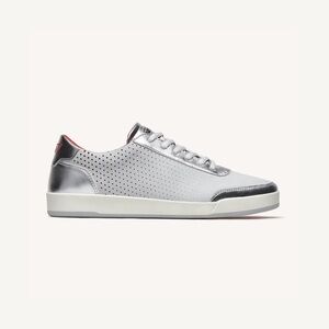 Novella Metallic Silver Sneakers